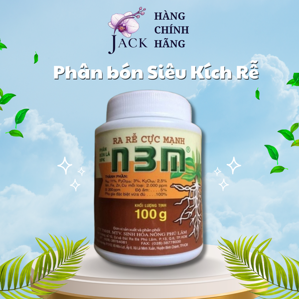  Phân bón siêu kích rễ N3M – Ra rễ cực mạnh, phục hồi cây nhanh chóng 