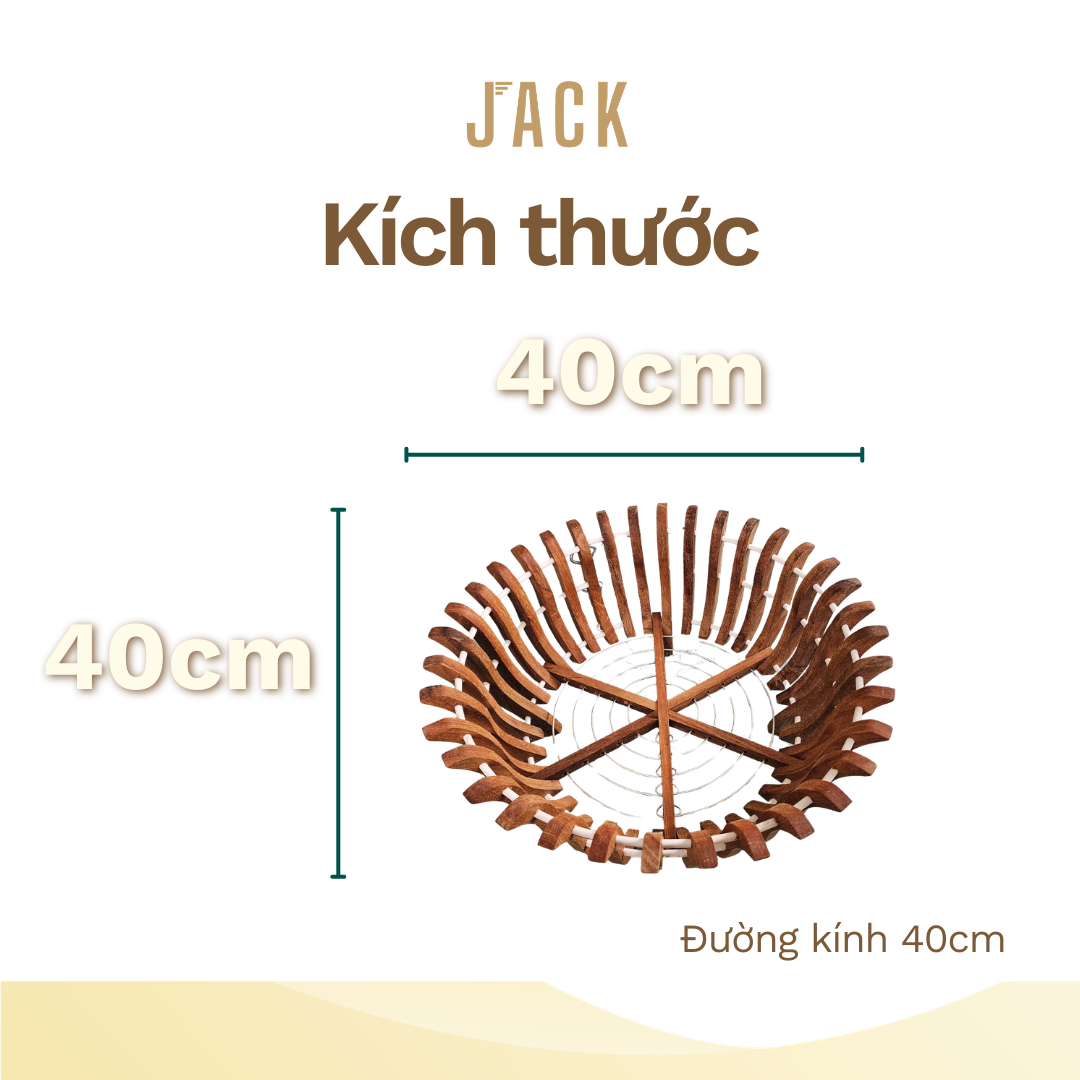  Chậu gỗ căm xe trồng lan Jack hình hoa sen cao cấp 