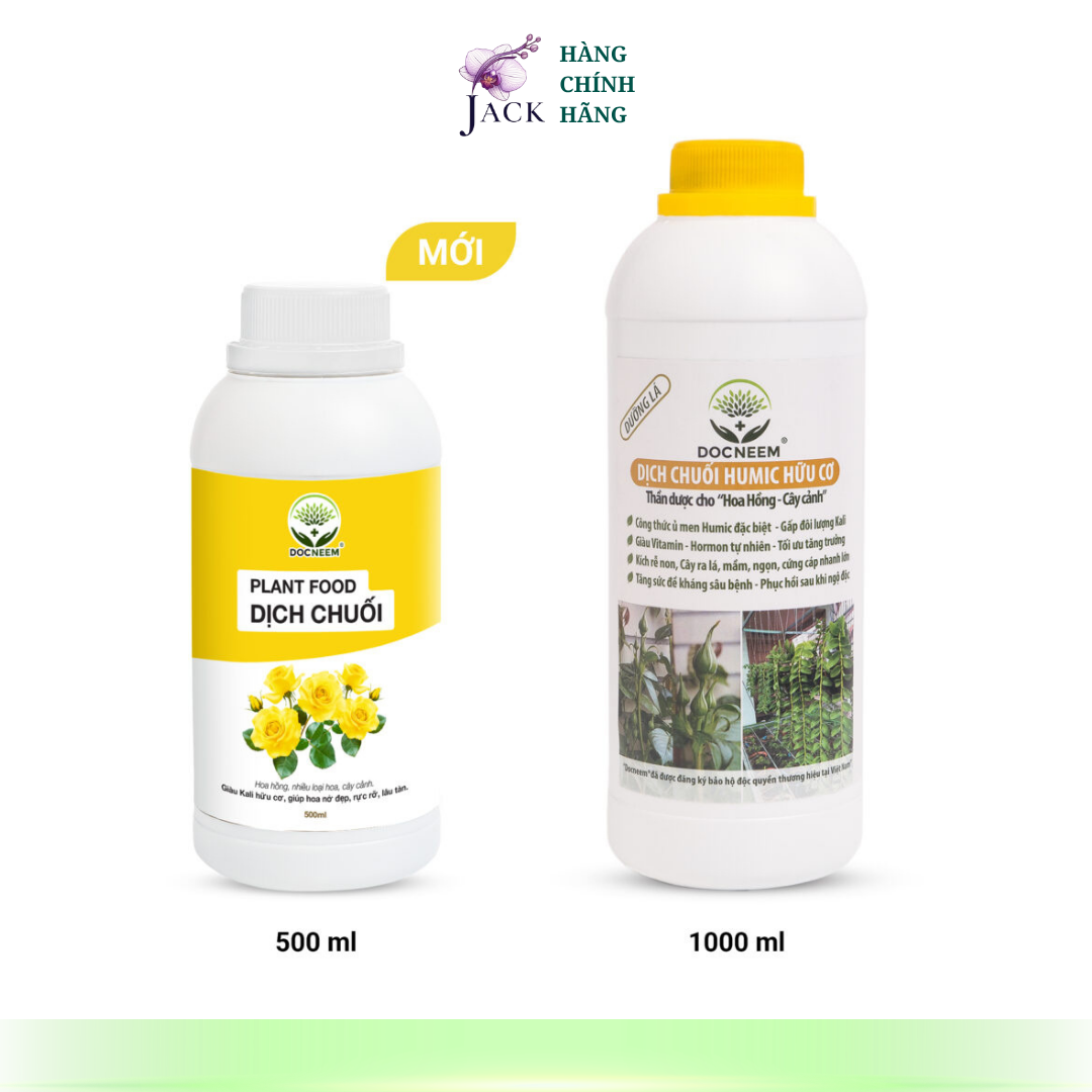  Phân bón hữu cơ dịch chuối humic Docneem 