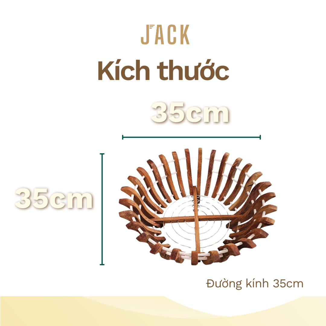  Chậu gỗ căm xe trồng lan Jack hình hoa sen cao cấp 