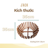  Chậu gỗ căm xe trồng lan hình quả bí cao cấp 