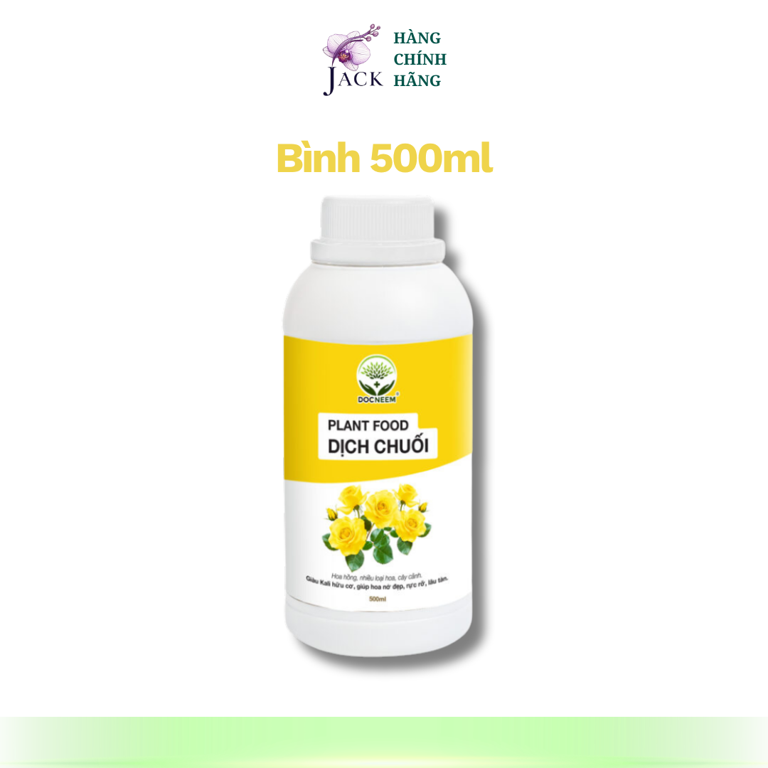  Phân bón hữu cơ dịch chuối humic Docneem 