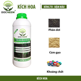  Phân bón hữu cơ kích hoa DOCNEEM – Bật nụ nhanh cho hoa hồng, hoa lan, cây cảnh làm vườn 