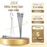  Móc kẽm treo lan Jack cao cấp - Chắc chắn và bền đẹp 