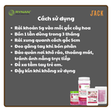  Phân bón tan chậm ra hoa cho kiểng hoa, hoa hồng RYNAN 150g 