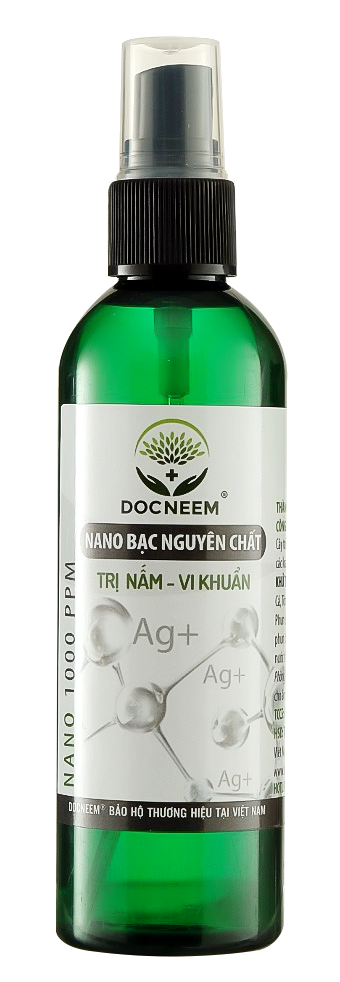  Nano bạc DOCNEEM phòng trị nấm, vi khuẩn hoa lan và hoa hồng 