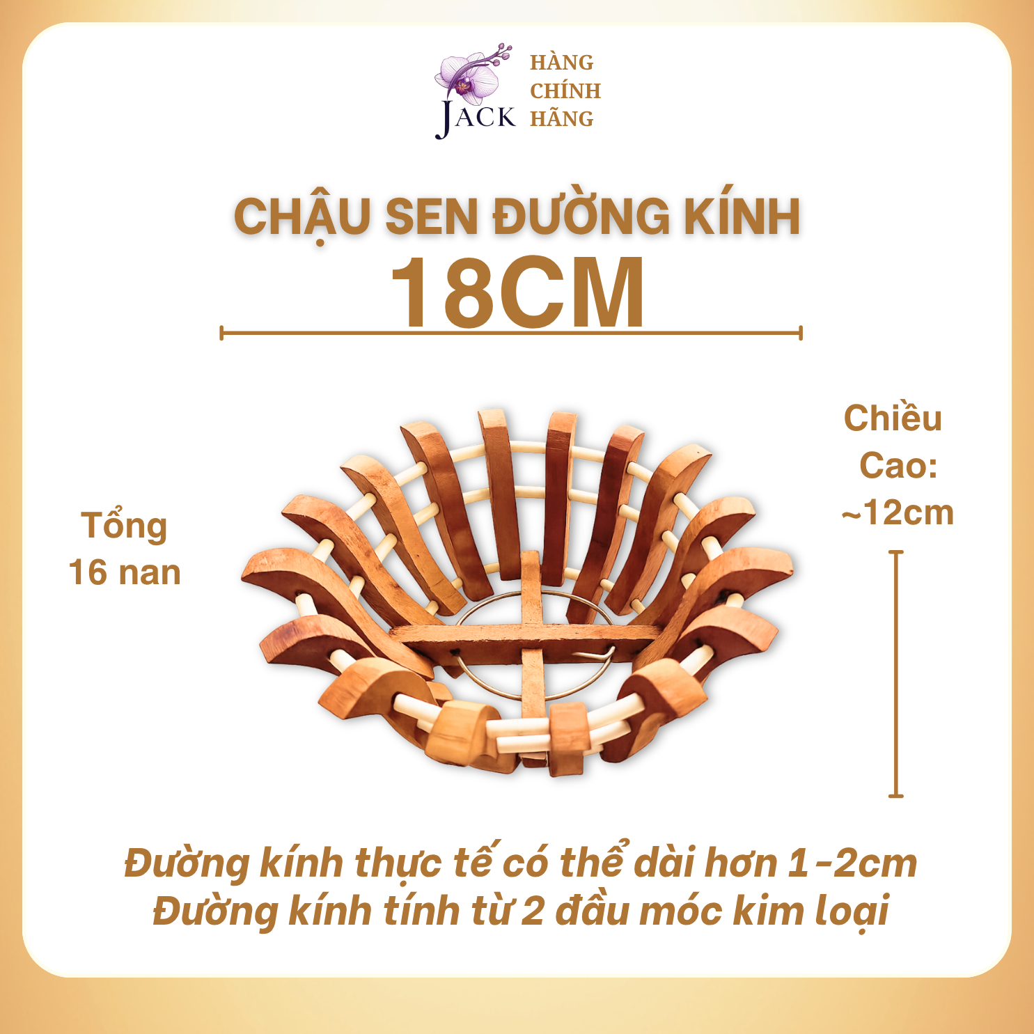  Chậu Gỗ Trồng Lan Nan Tăng Cường Hình Quả Bí và Hoa Sen - Chất Liệu Gỗ Nhãn 