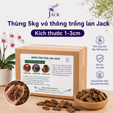  Giá thể Vỏ thông trồng lan Jack đã qua xử lý 