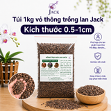  Giá thể Vỏ thông trồng lan Jack đã qua xử lý 