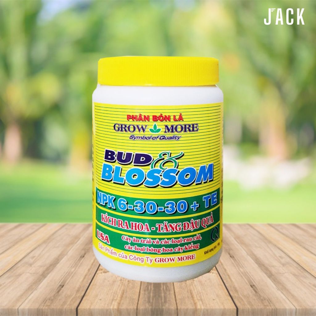  Thùng 100 Chai Phân bón Grow more 6-30-30 100g Nhập Khẩu Mỹ 