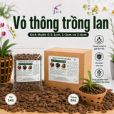  Giá thể Vỏ thông trồng lan Jack đã qua xử lý 