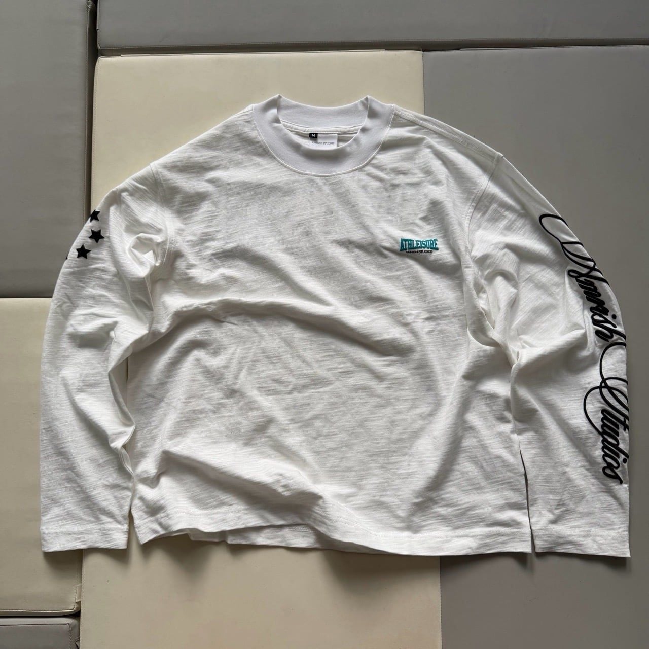  ATHLEISURE 01 LONGSLEEVE TSHIRT - WHITE 