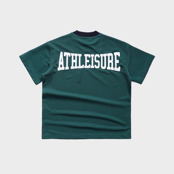  ATHLEISURE 02 RIBBED TSHIRT - GREEN 