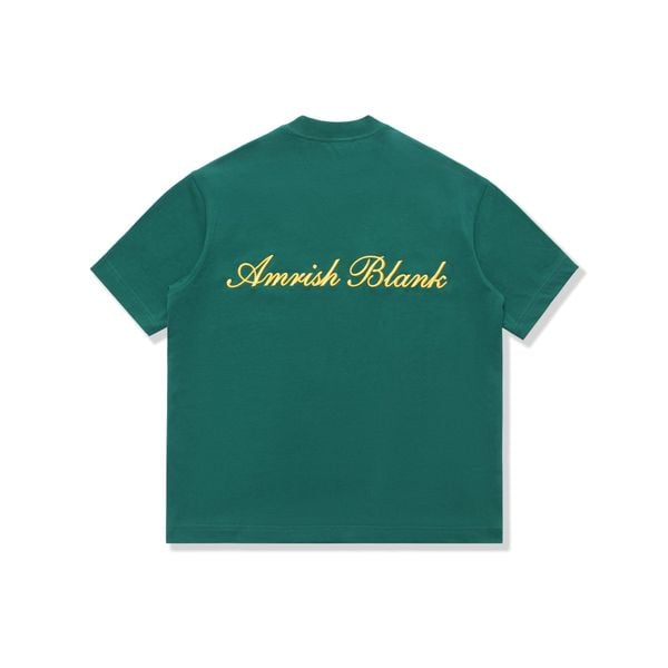  AMRISH BLANK OVERSIZE TSHIRT - GREEN 