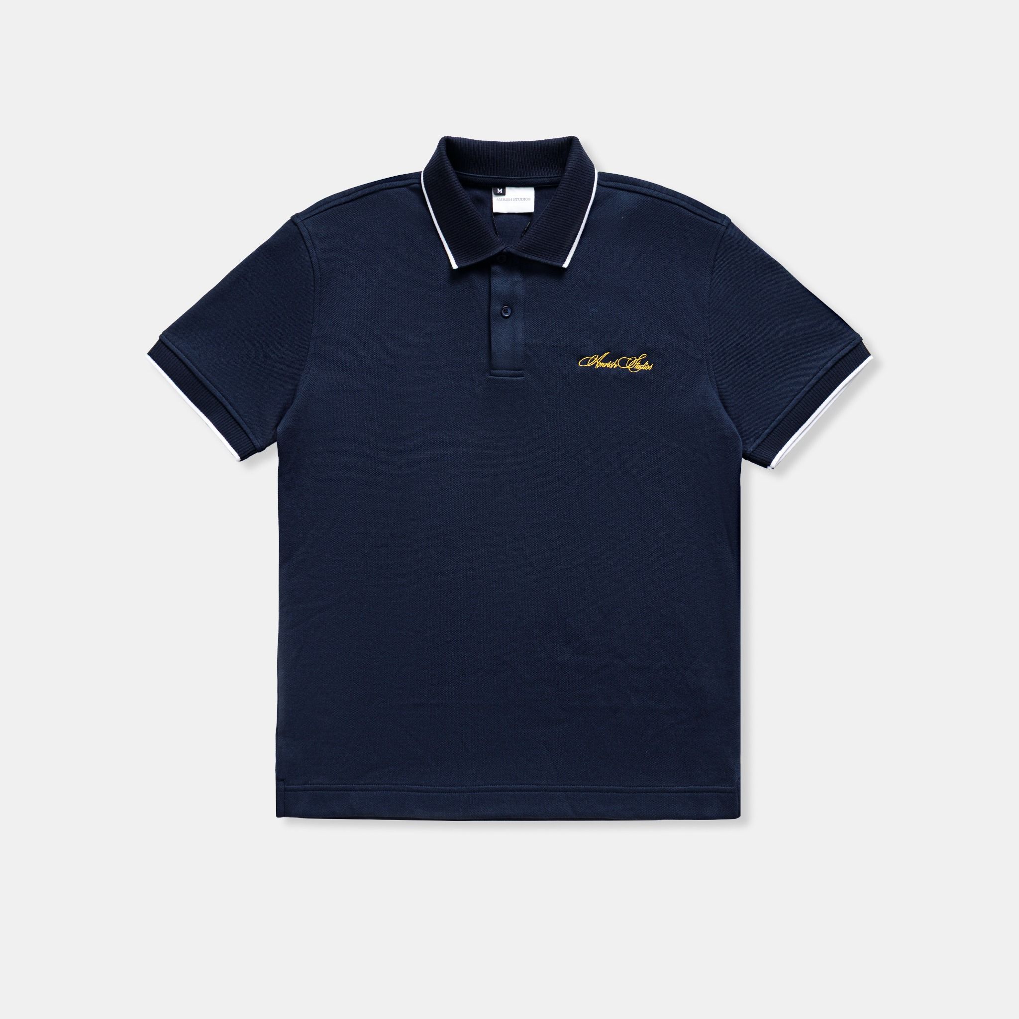  SIGNATURE BASIC POLO SHIRT - NAVY 