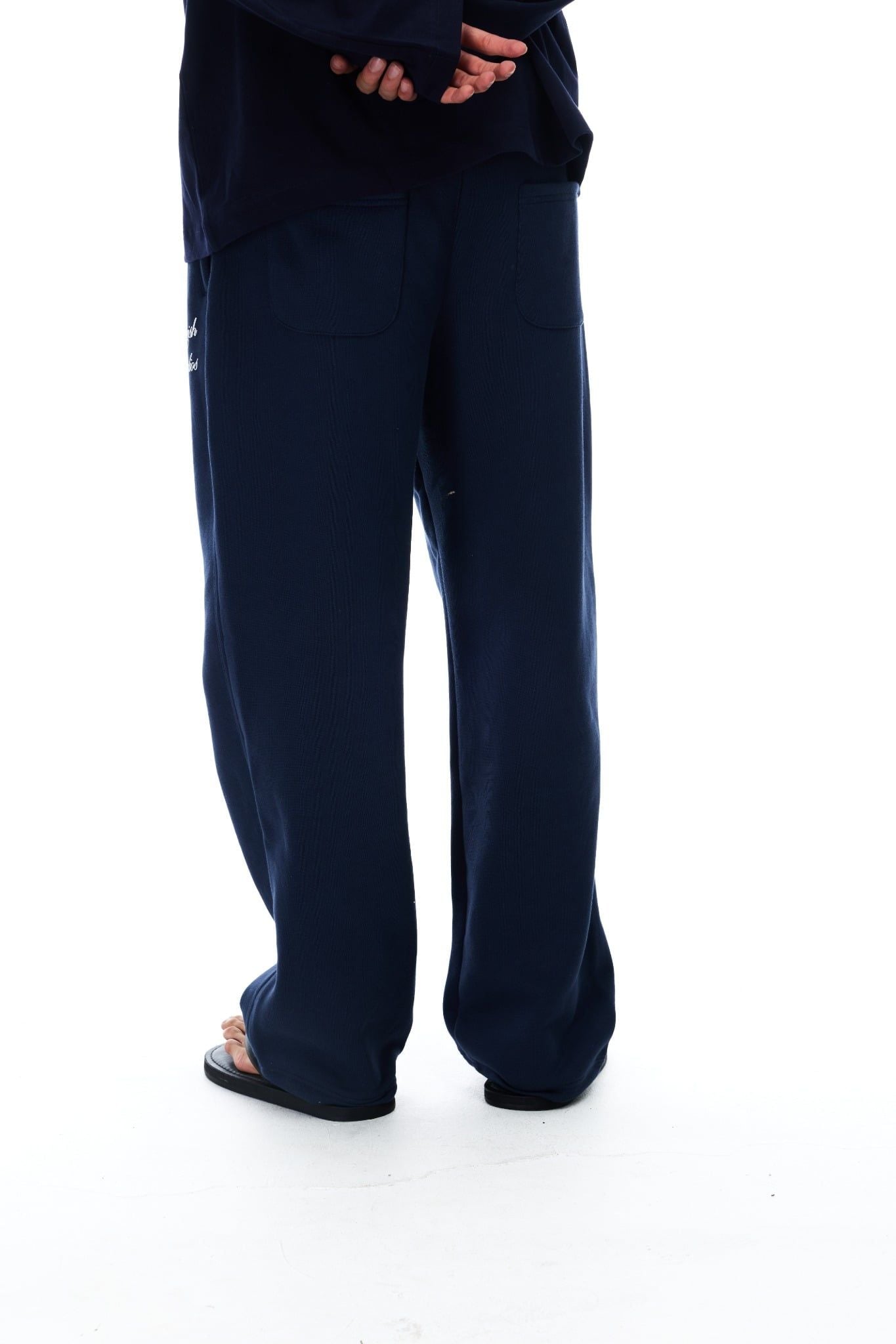  SIGNATURE BASIC SWEATPANT - NAVY 