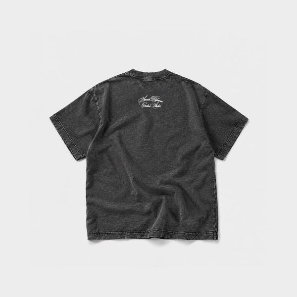  PREFERENCE WASHED TSHIRT - BLACK 