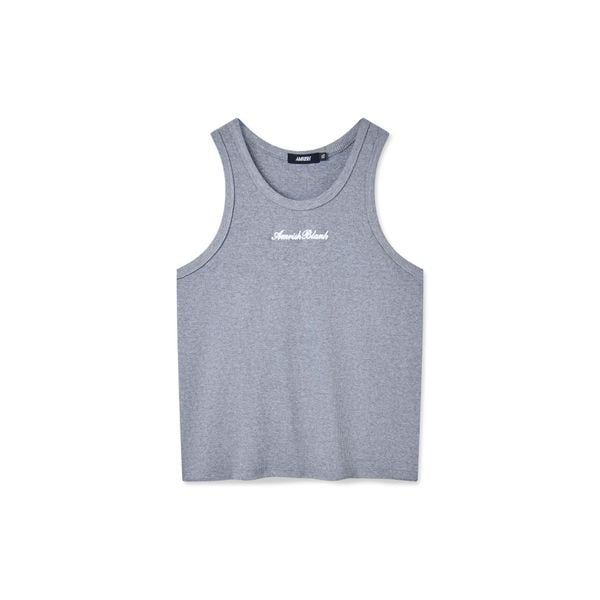  AB BASIC TANK TOP - DARK GREY 