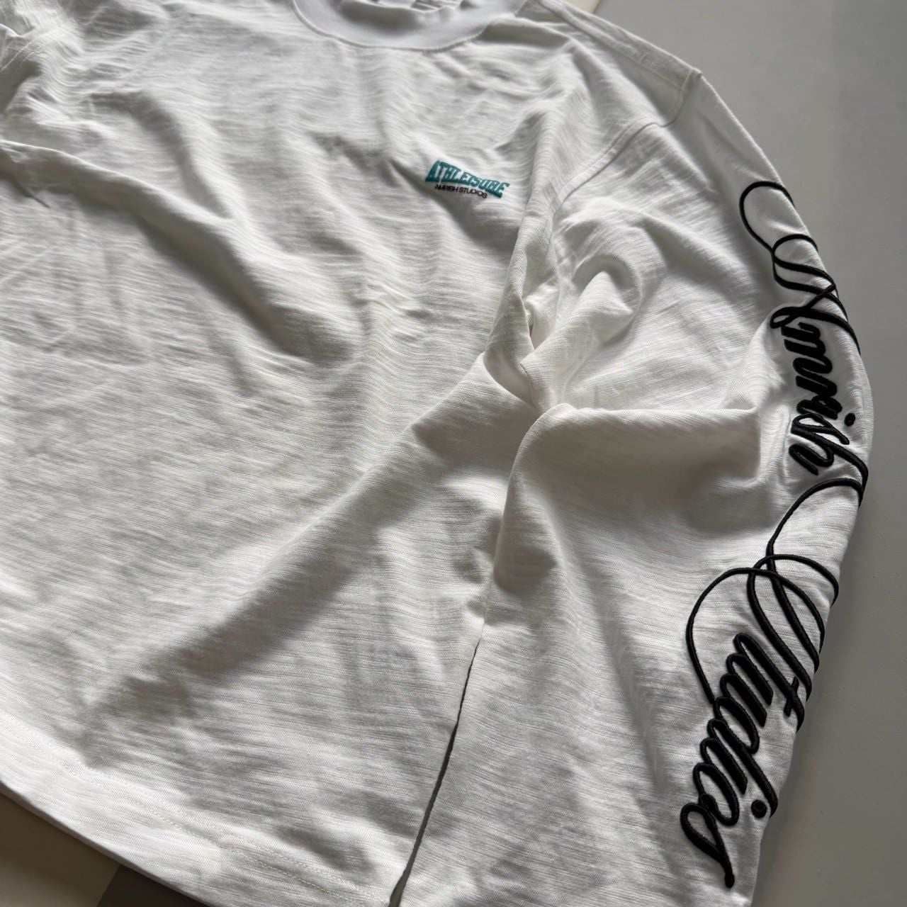  ATHLEISURE 01 LONGSLEEVE TSHIRT - WHITE 
