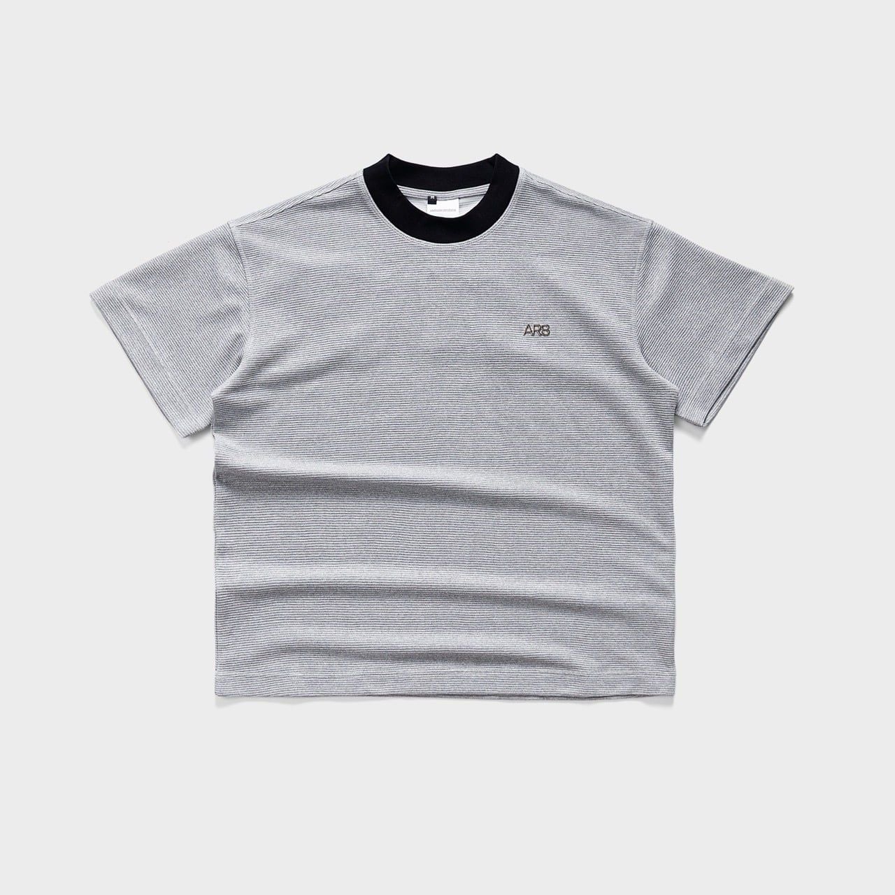  ATHLEISURE 02 RIBBED TSHIRT - GREY 