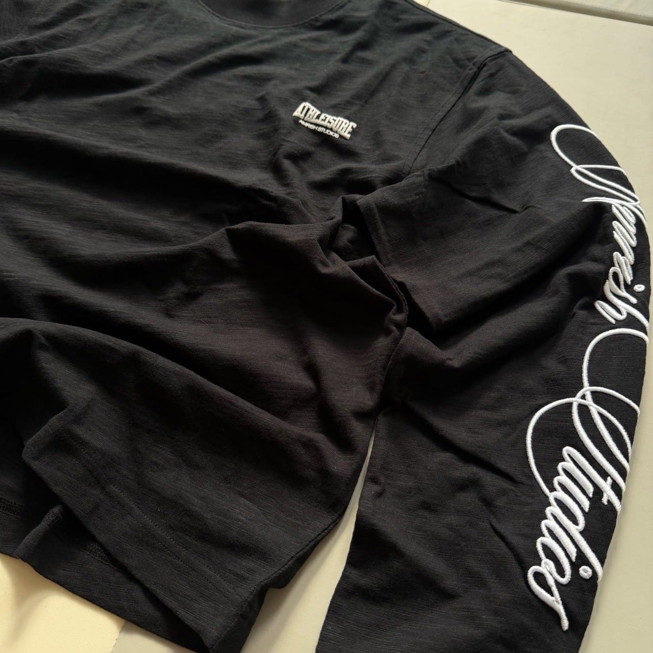  ATHLEISURE 01 LONGSLEEVE TSHIRT - BLACK 