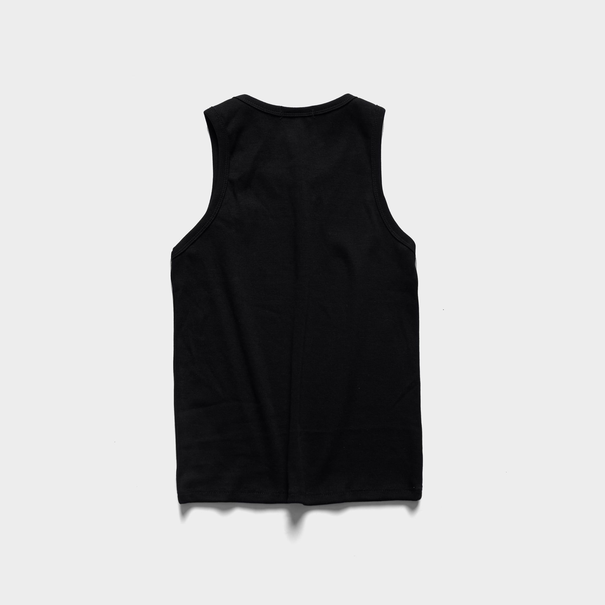 AB SYMBOL BASIC TANKTOP - BLACK 