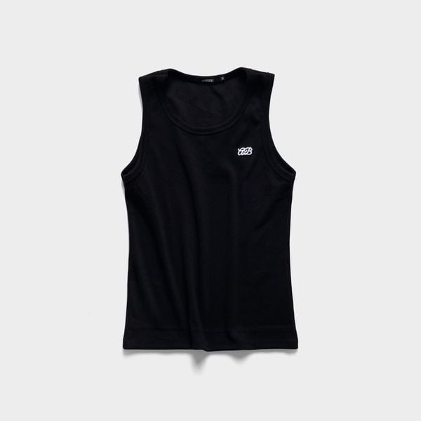  AB SYMBOL BASIC TANKTOP - BLACK 