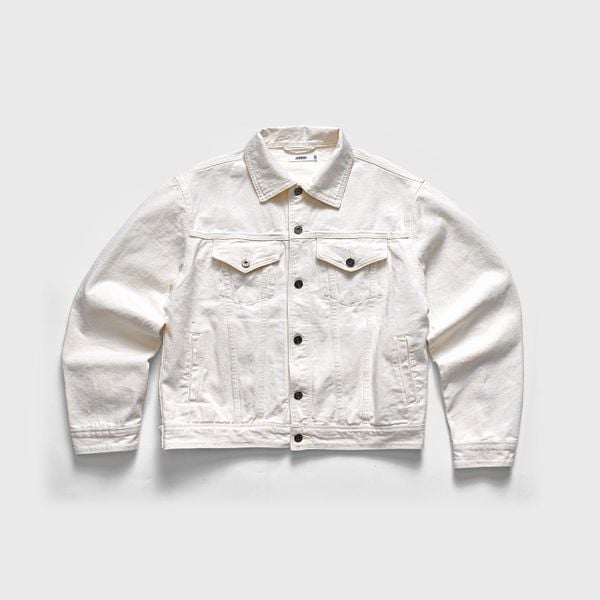  TRUCKER DENIM JACKET - OFF WHITE 