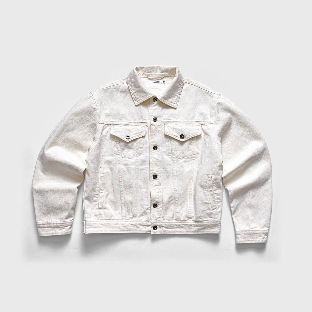  TRUCKER DENIM JACKET - OFF WHITE 