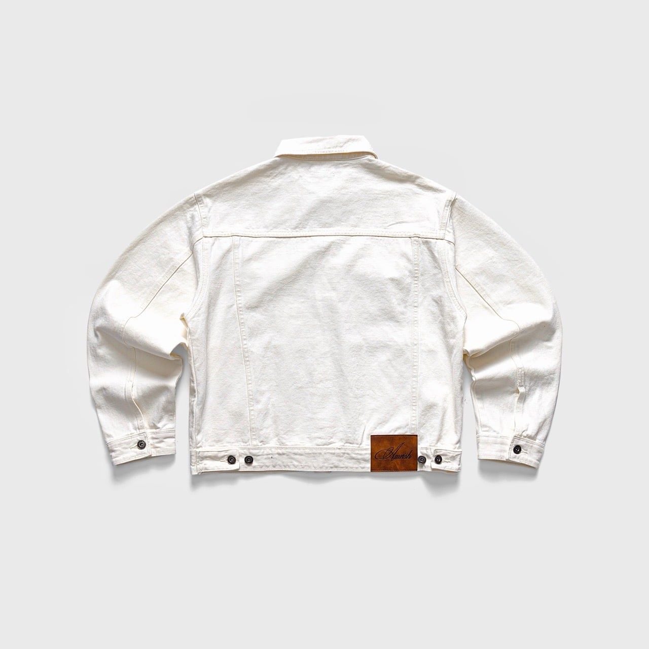  TRUCKER DENIM JACKET - OFF WHITE 
