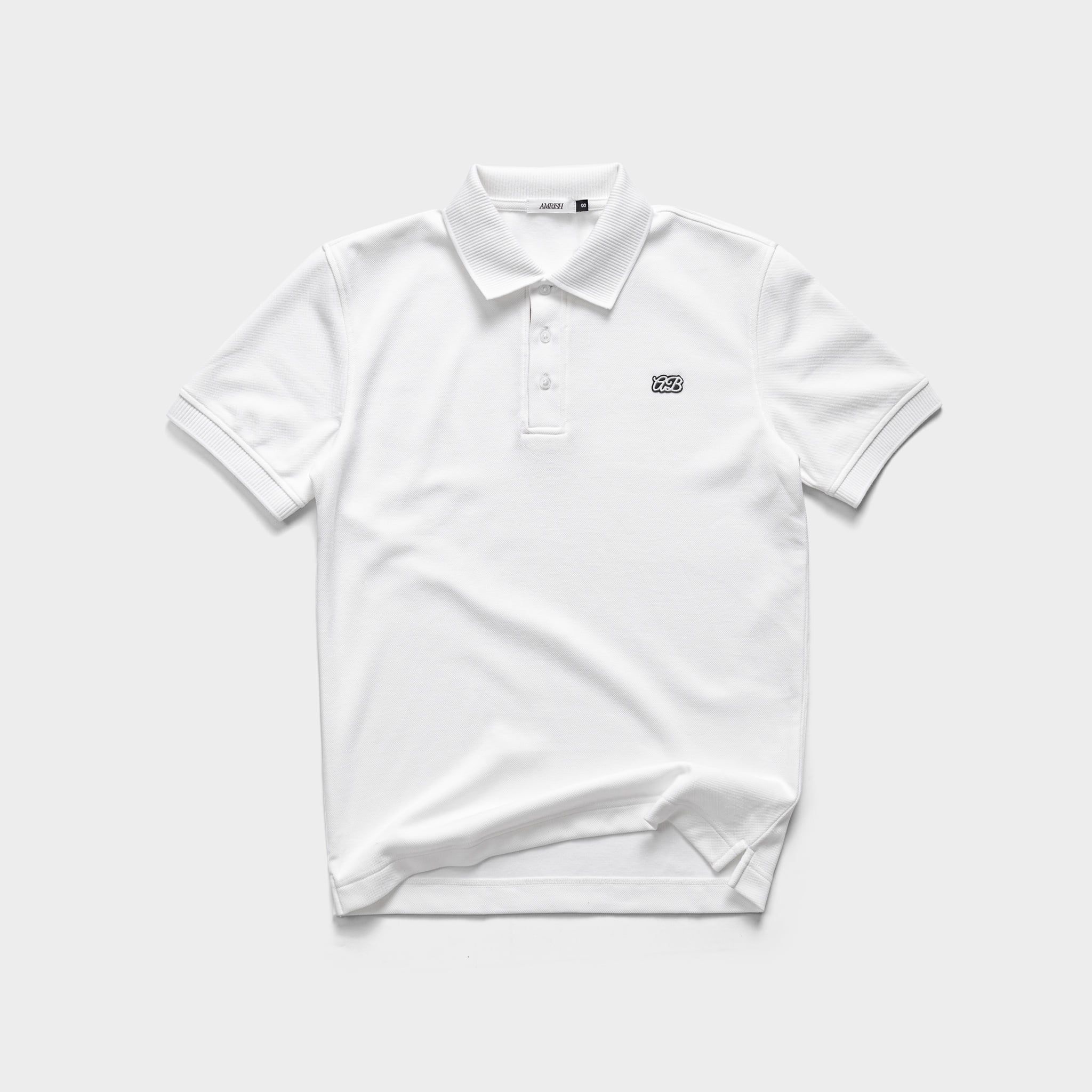  LUX CLASSIC POLO SHIRT - WHITE 
