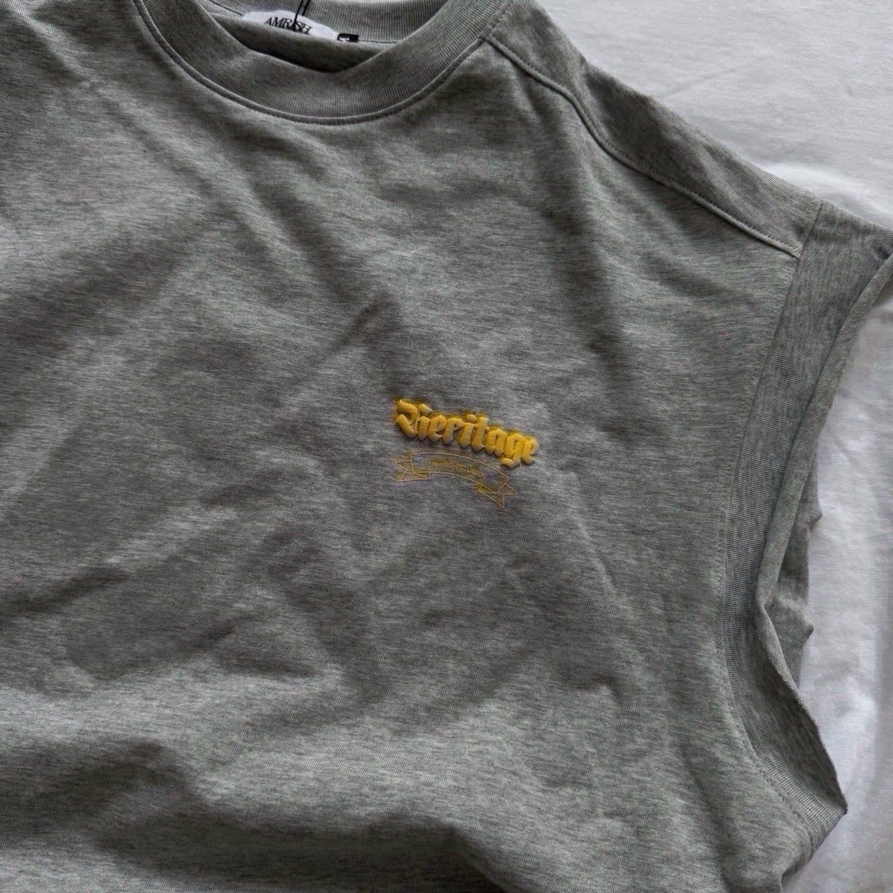  HERITAGE BOXY TANKTOP - GREY 