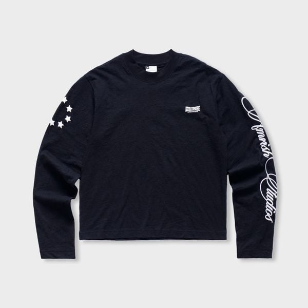  ATHLEISURE 01 LONGSLEEVE TSHIRT - BLACK 