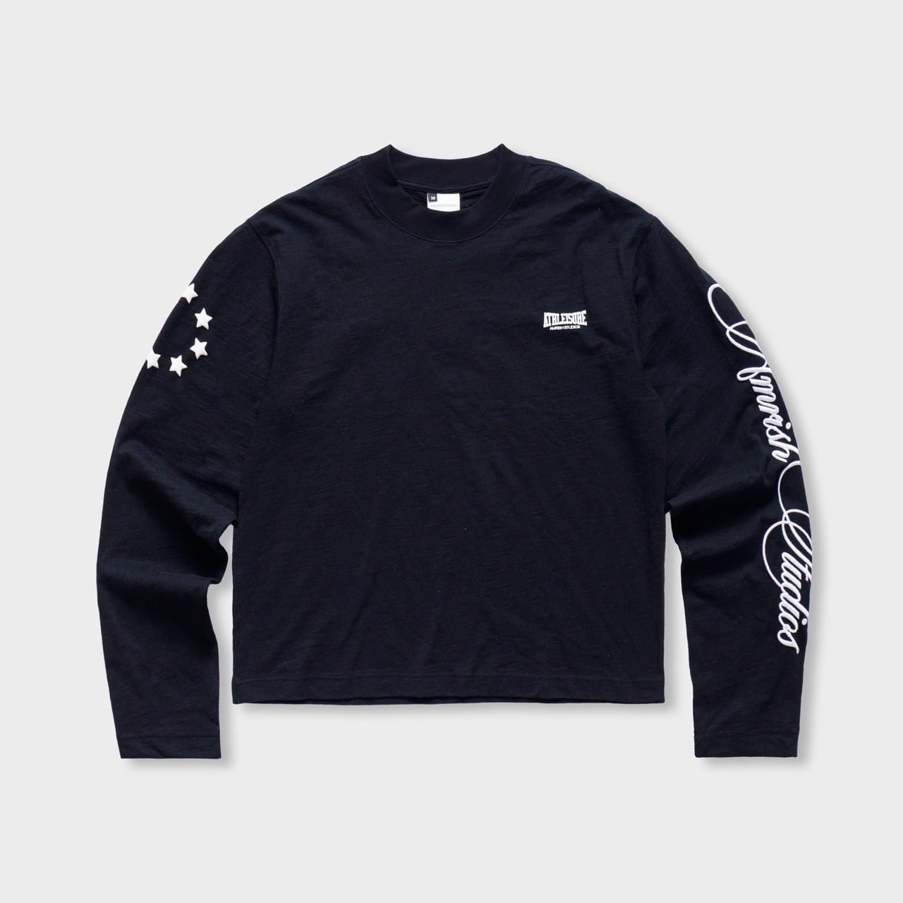  ATHLEISURE 01 LONGSLEEVE TSHIRT - BLACK 