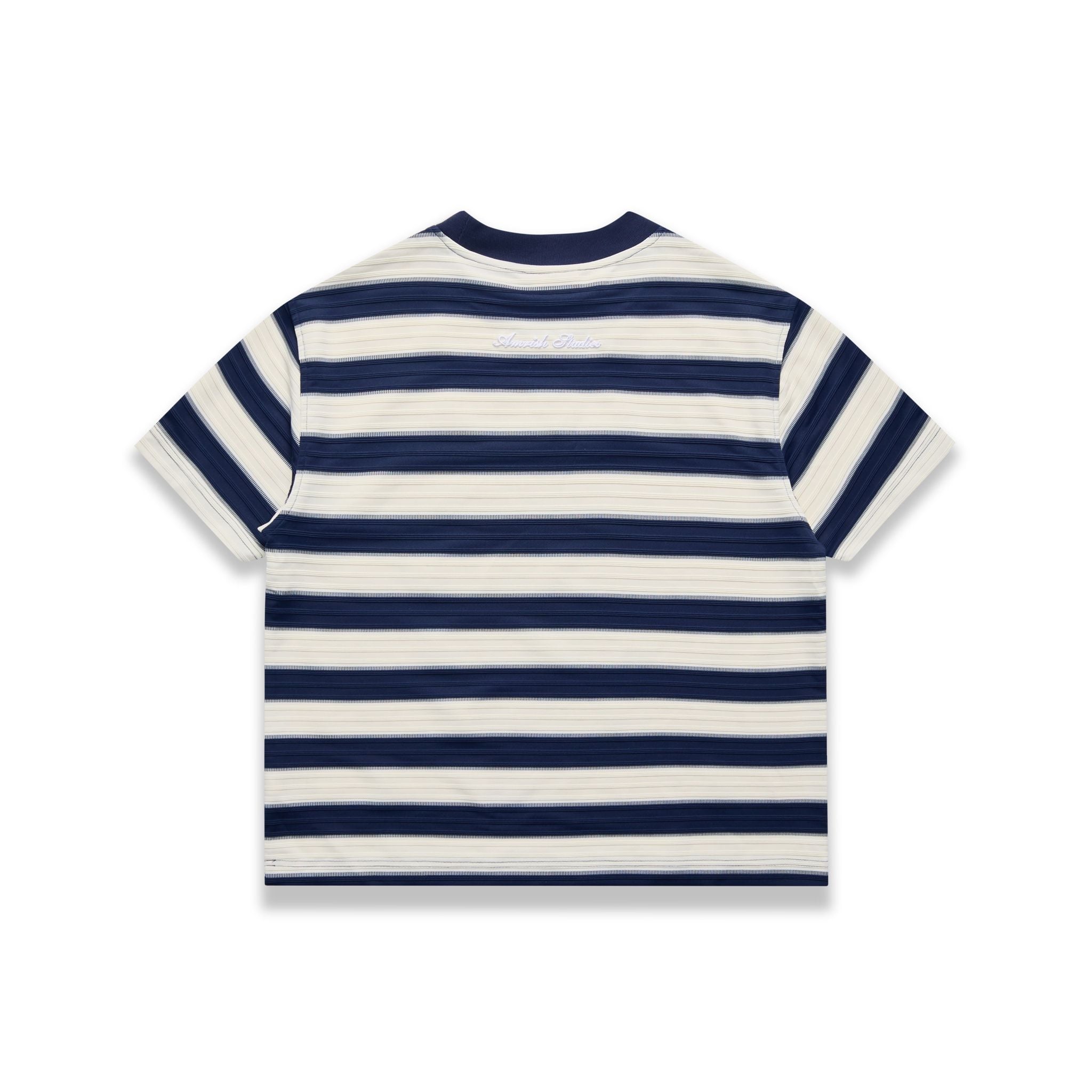  BASIC STRIPED TSHIRT - NAVY 