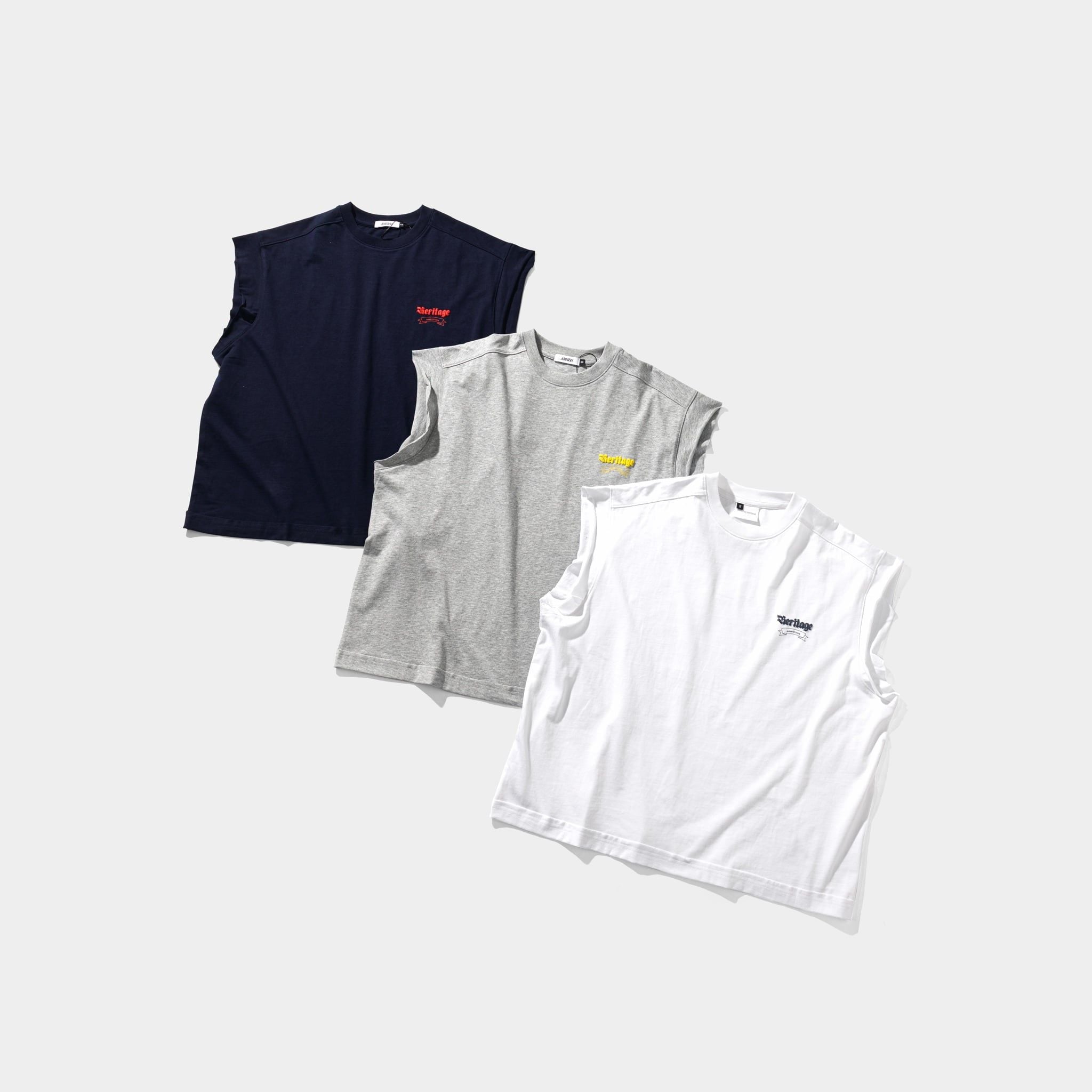  HERITAGE BOXY TANKTOP - GREY 