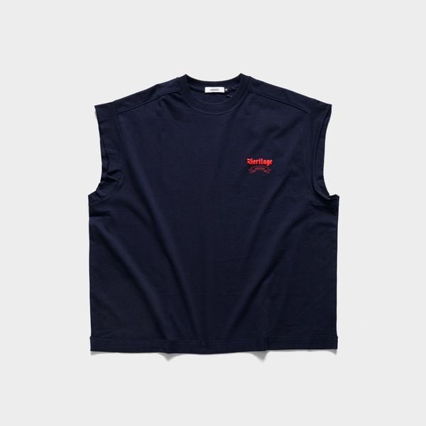  HERITAGE BOXY TANKTOP - NAVY 