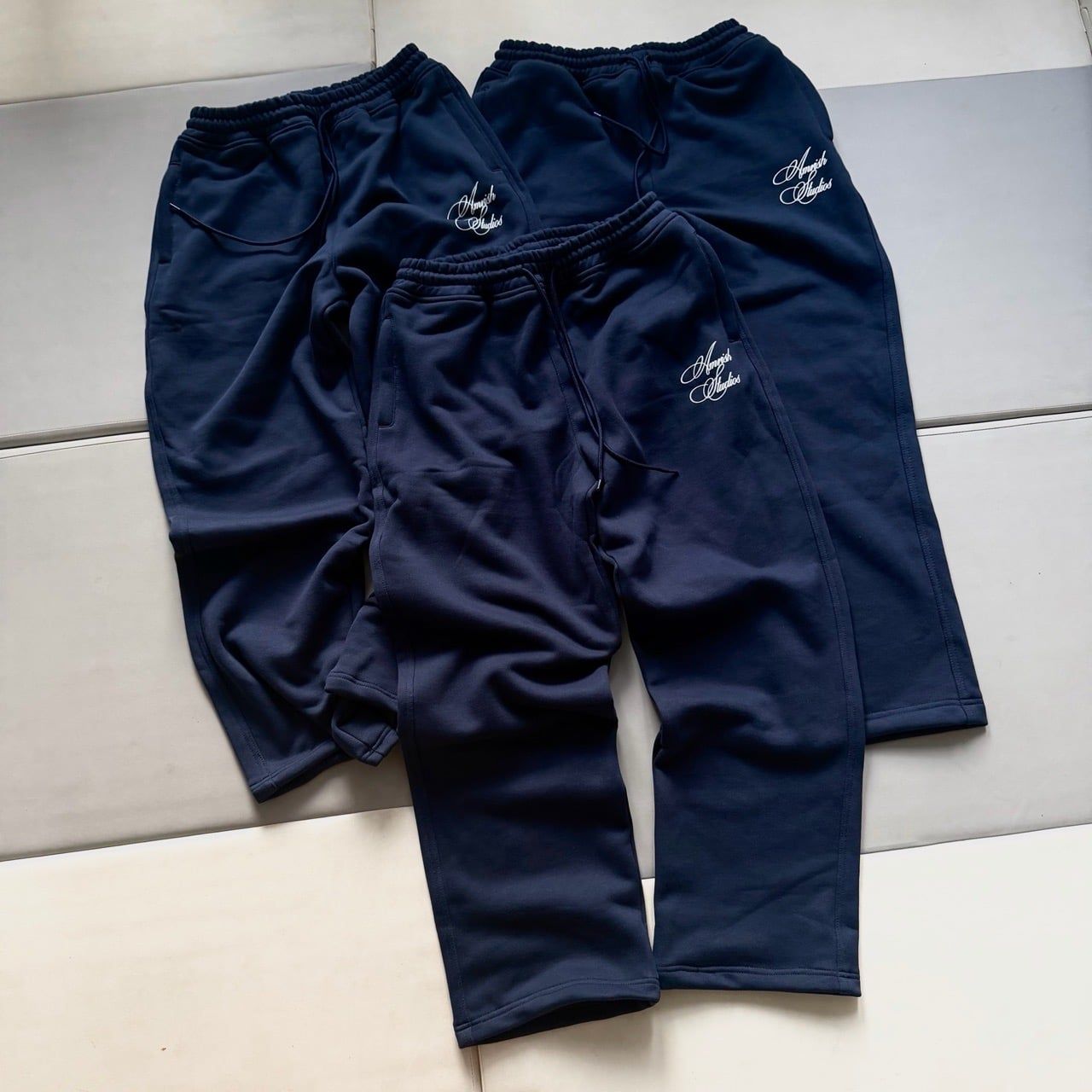  SIGNATURE BASIC SWEATPANT - NAVY 