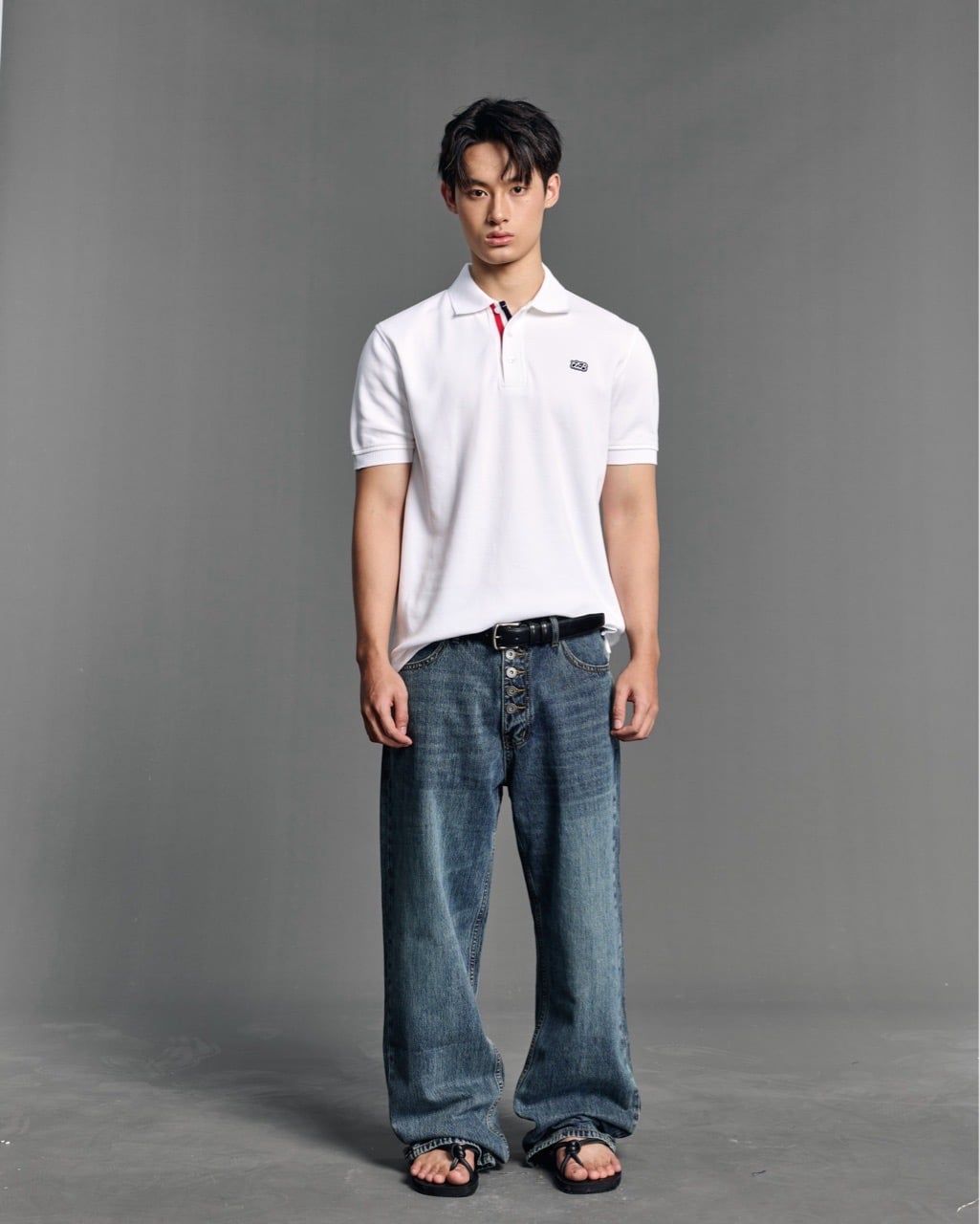  LUX CLASSIC POLO SHIRT - WHITE 