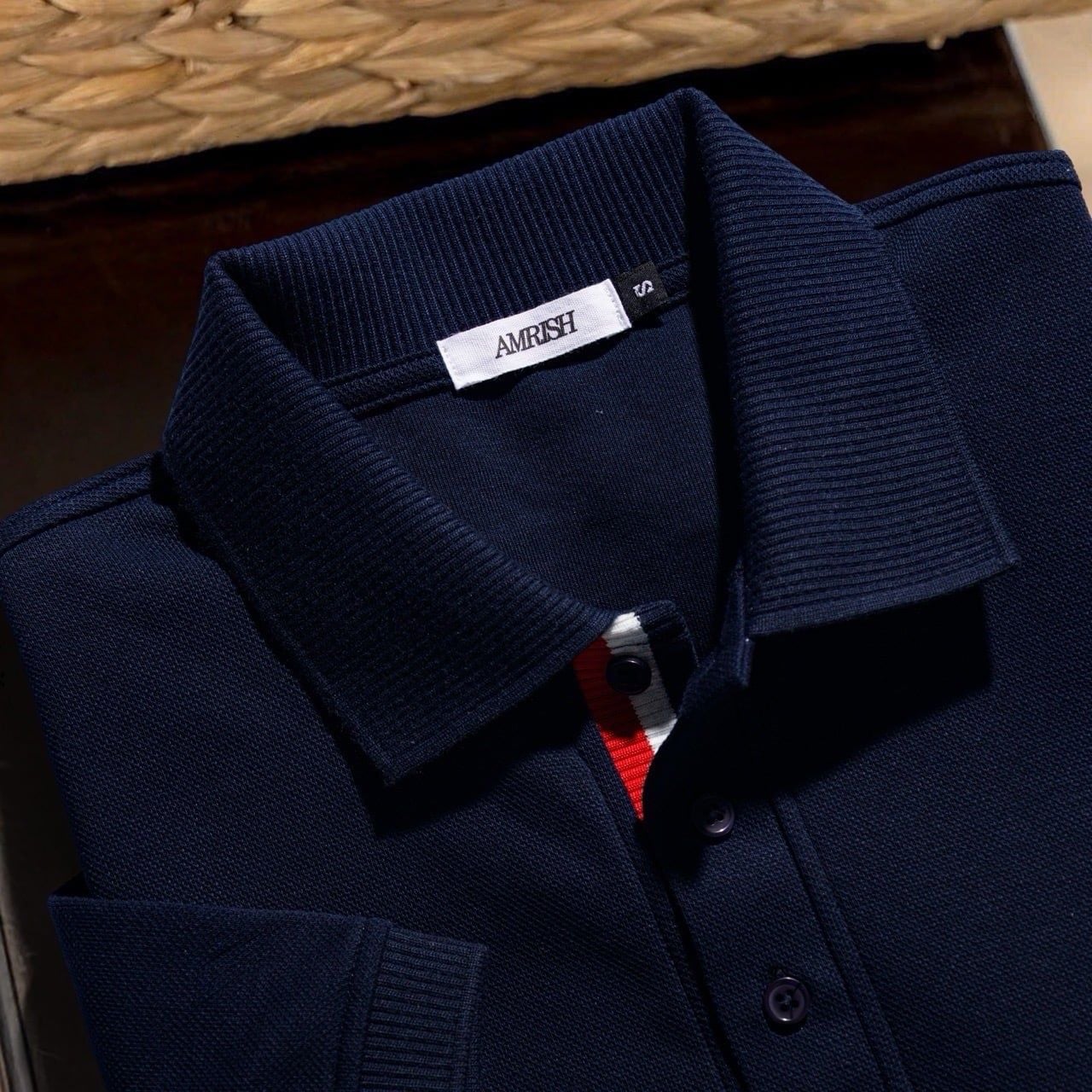  LUX CLASSIC POLO SHIRT - NAVY 