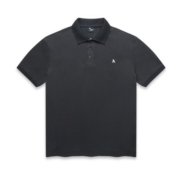  LUX CLASSIC POLO SHIRT - BLACK 