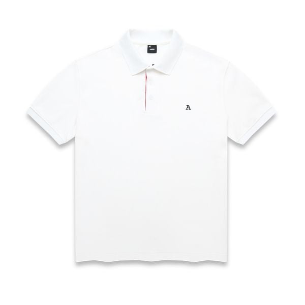  LUX CLASSIC POLO SHIRT - WHITE 
