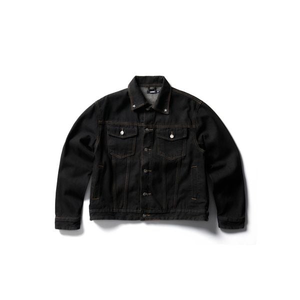  Trucker Denim Jacket - Raw Black 