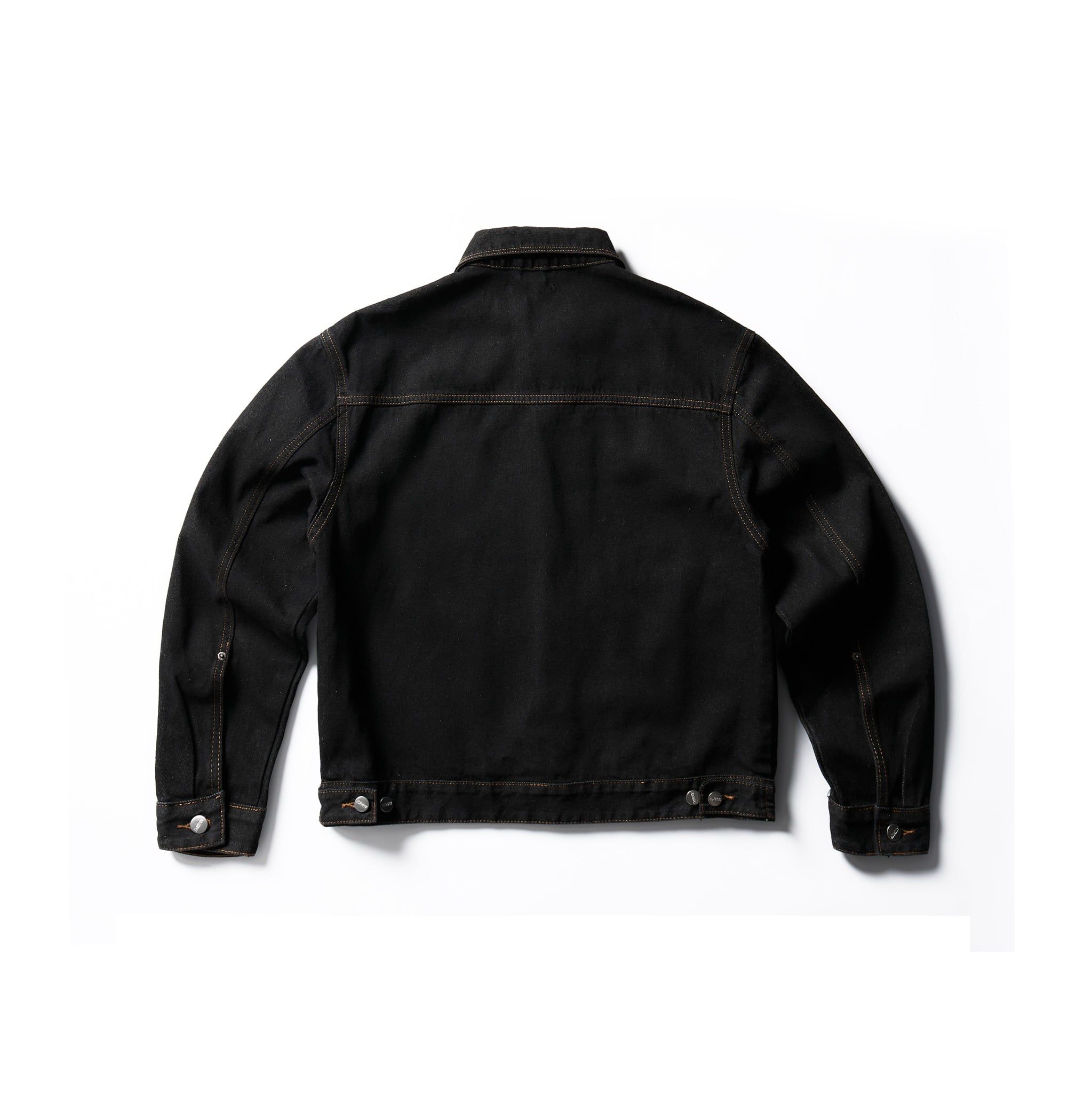  Trucker Denim Jacket - Raw Black 