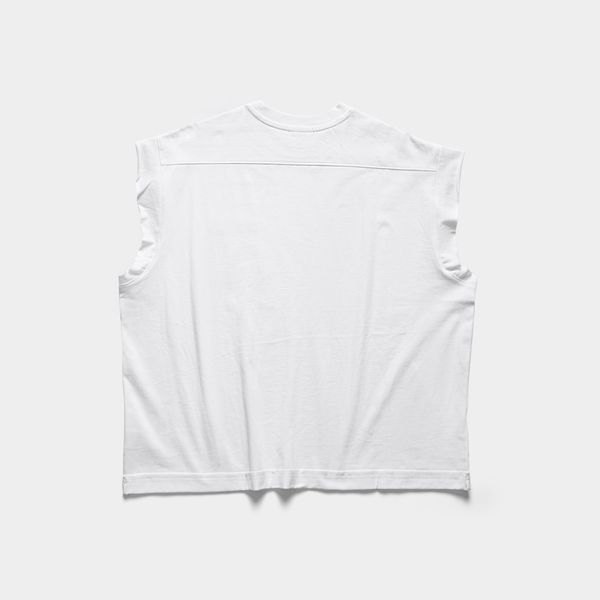  HERITAGE BOXY TANKTOP - WHITE 