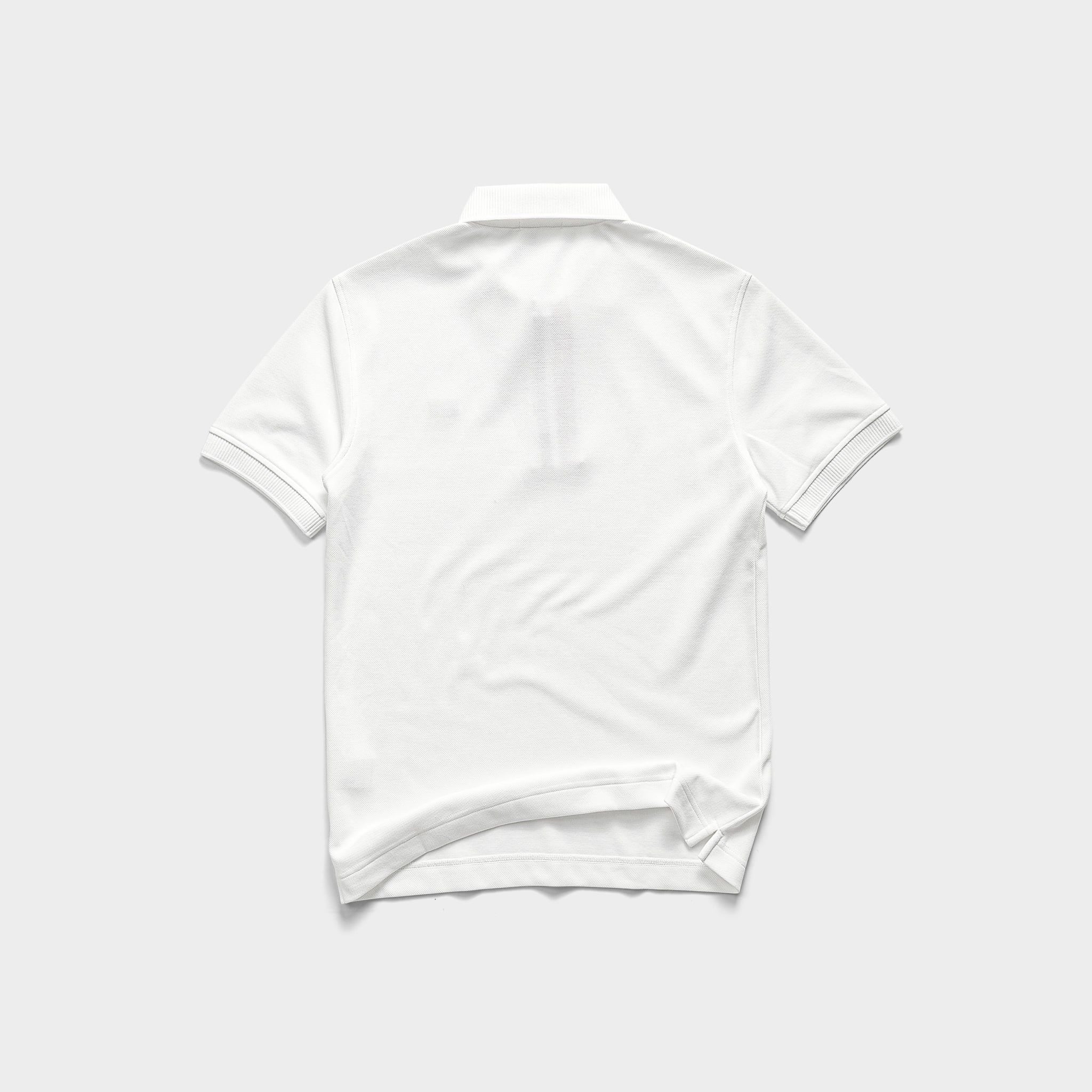  LUX CLASSIC POLO SHIRT - WHITE 
