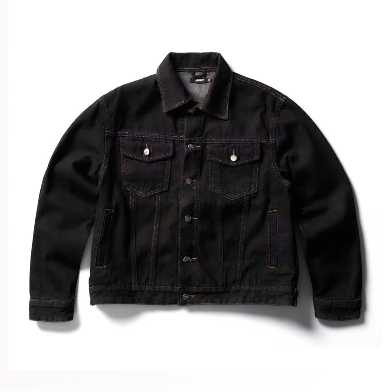 TRUCKER DENIM JACKET - RAW BLACK 