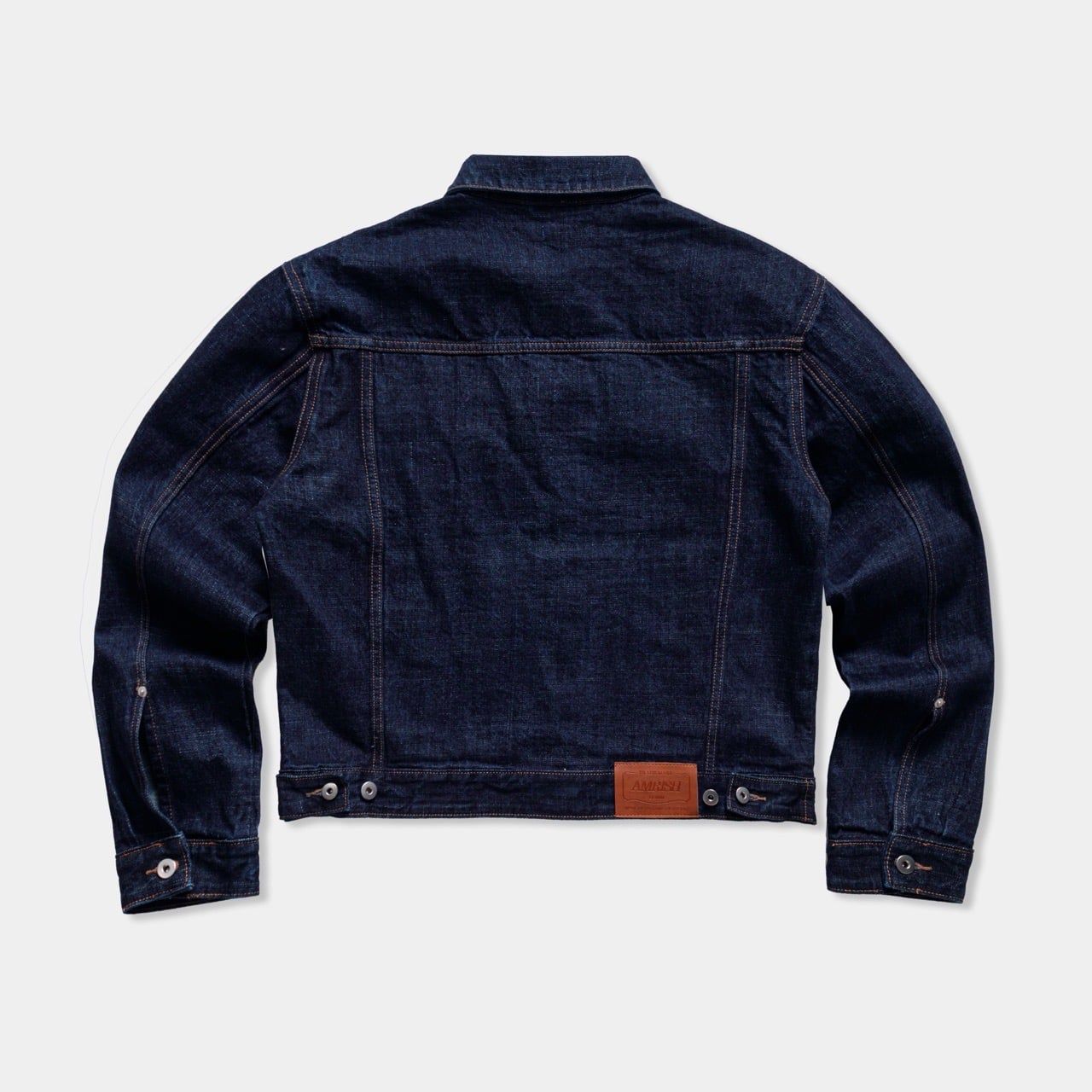  TRUCKER SELVEDGE DENIM JACKET - RAW BLUE 