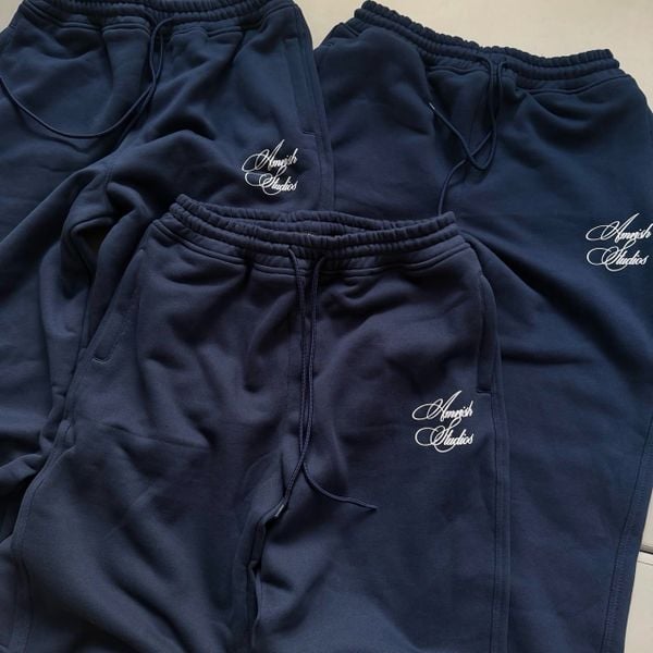  SIGNATURE BASIC SWEATPANT - NAVY 