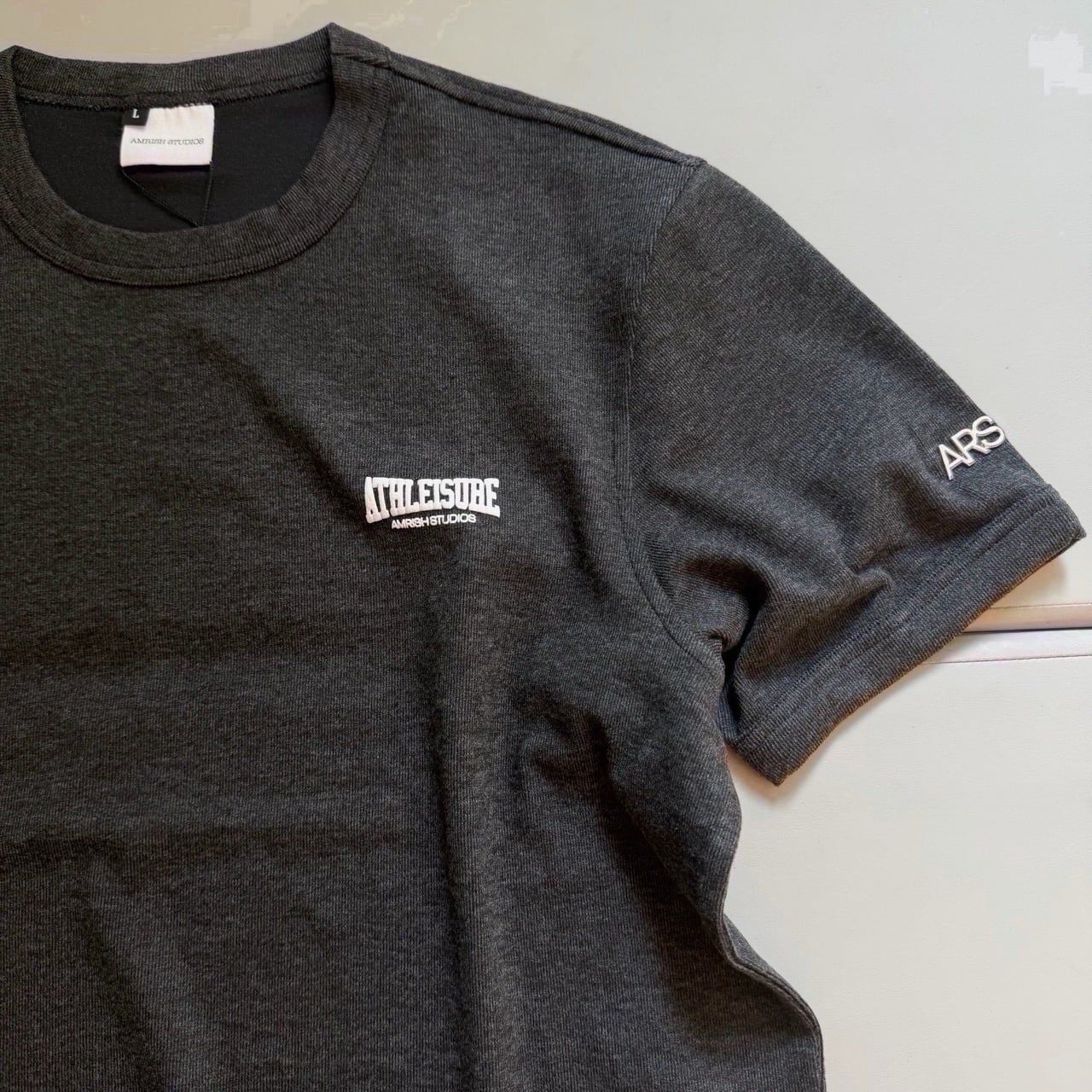  ATHLEISURE 03 SLIMFIT TSHIRT - DARK GREY 